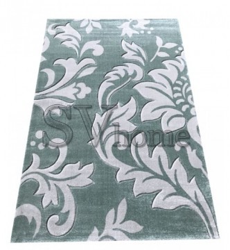 Поліестеровий килим KARNAVAL 530 W.GREEN/L.GREY - высокое качество по лучшей цене в Украине.